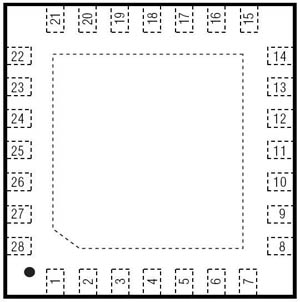 MAX2121ETI+